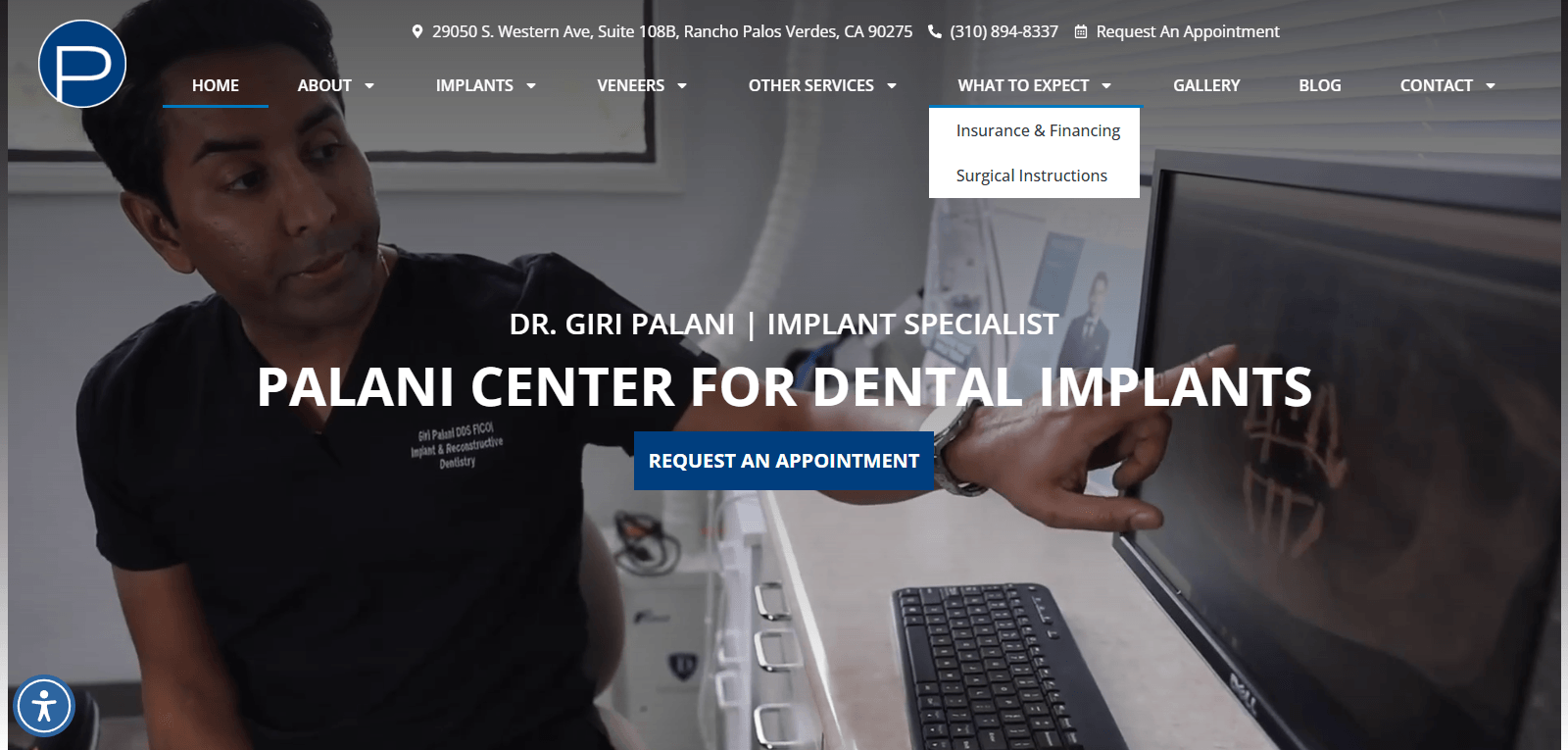 DrPalani.com live website screenshot